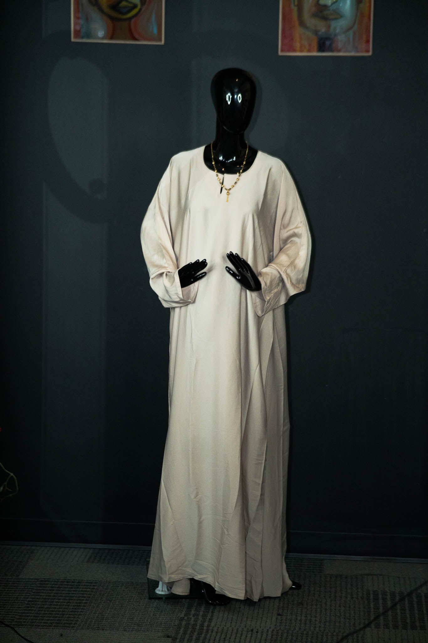 Solid Color 1 Piece Abaya